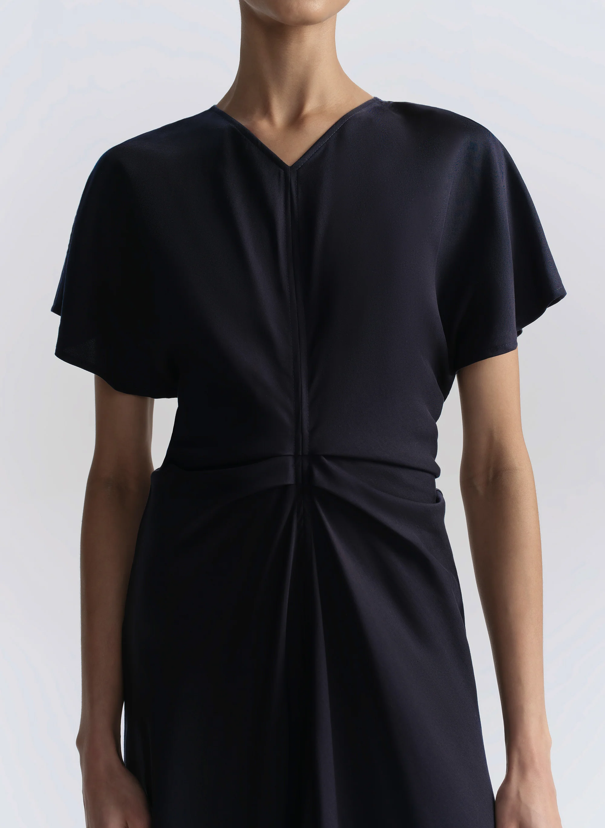 Rem Ruched Midi Dress - Image 2