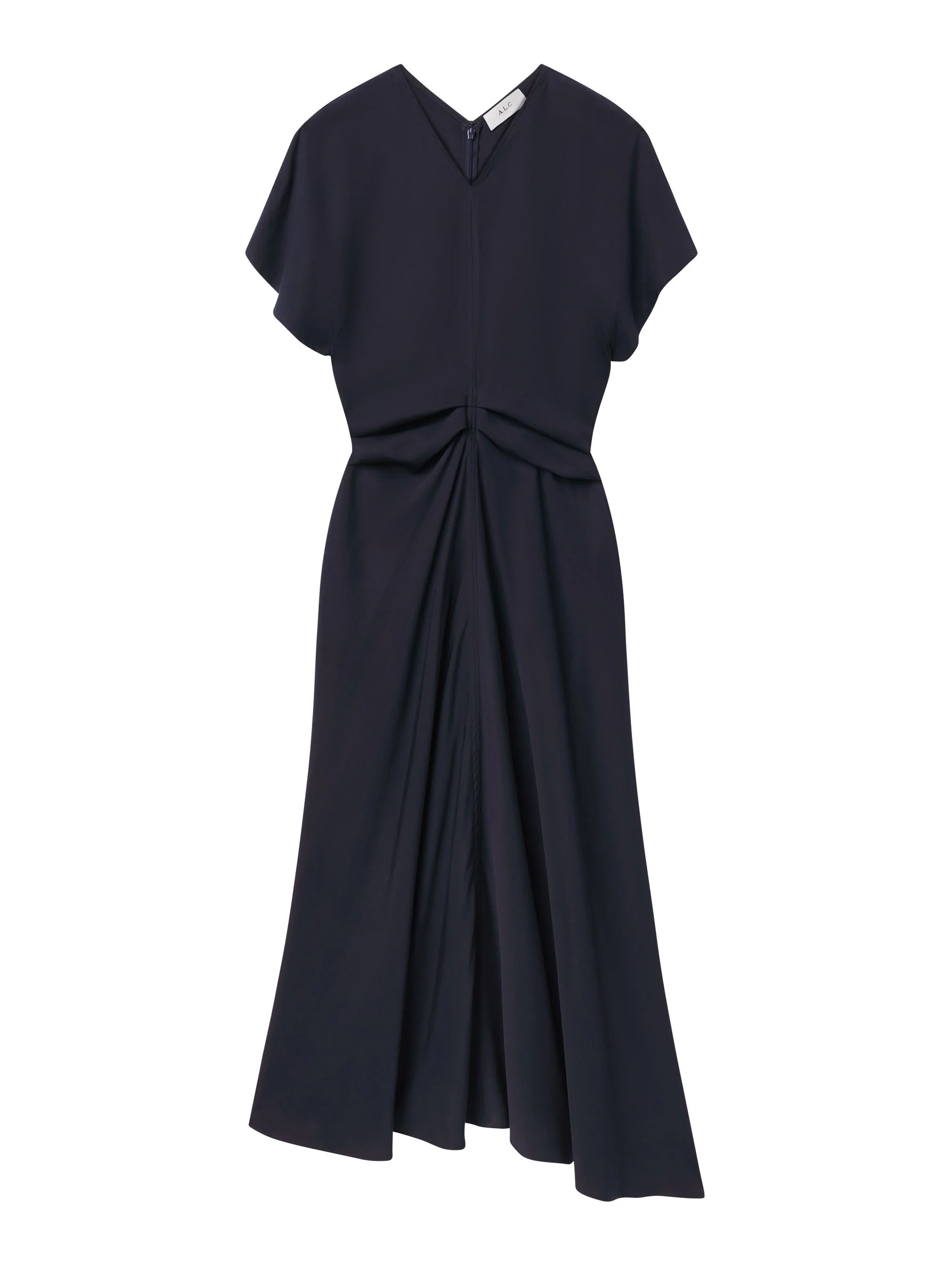 Rem Ruched Midi Dress - Image 7