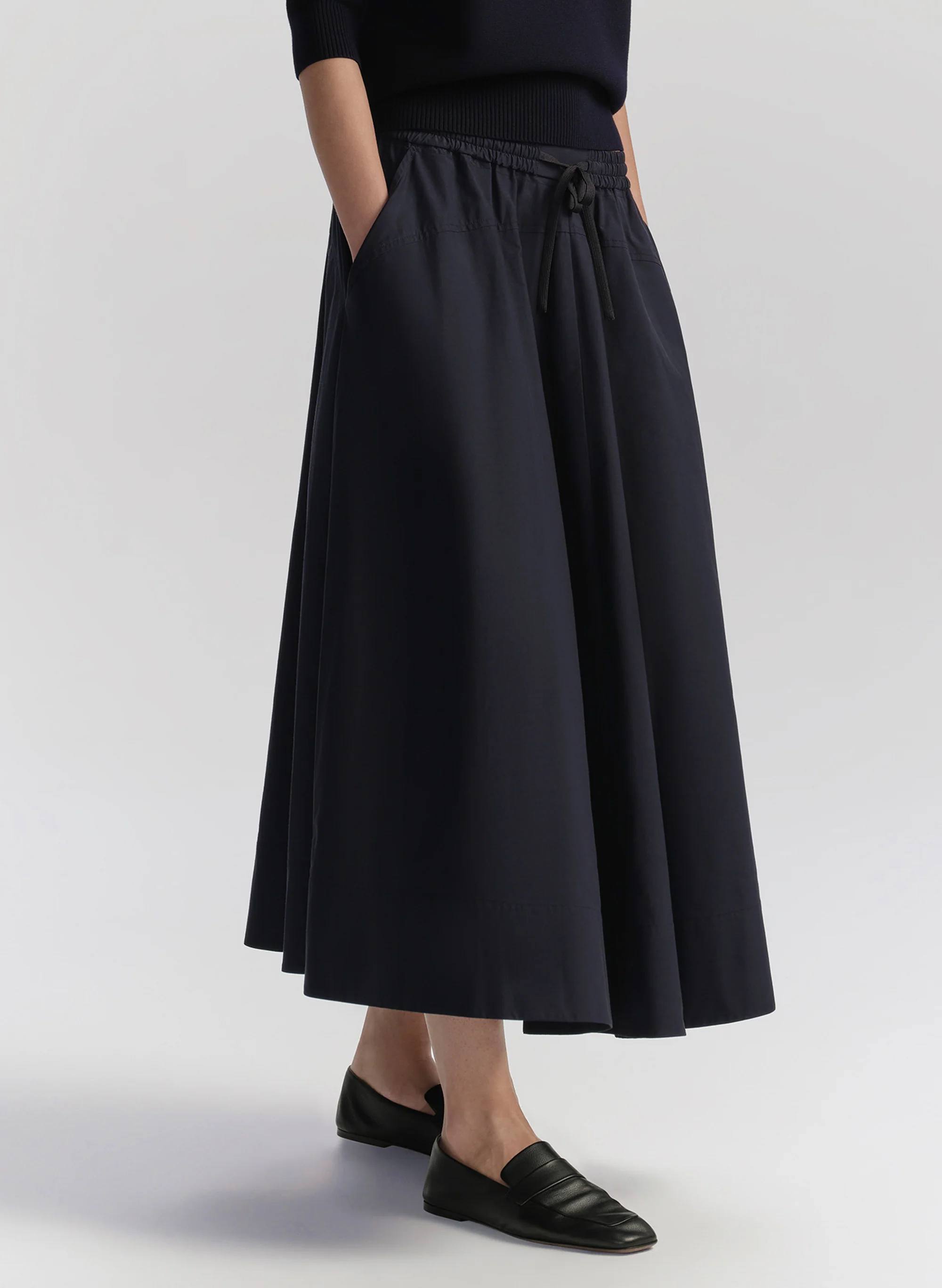 Remy Drawstring Midi Skirt - Image 3