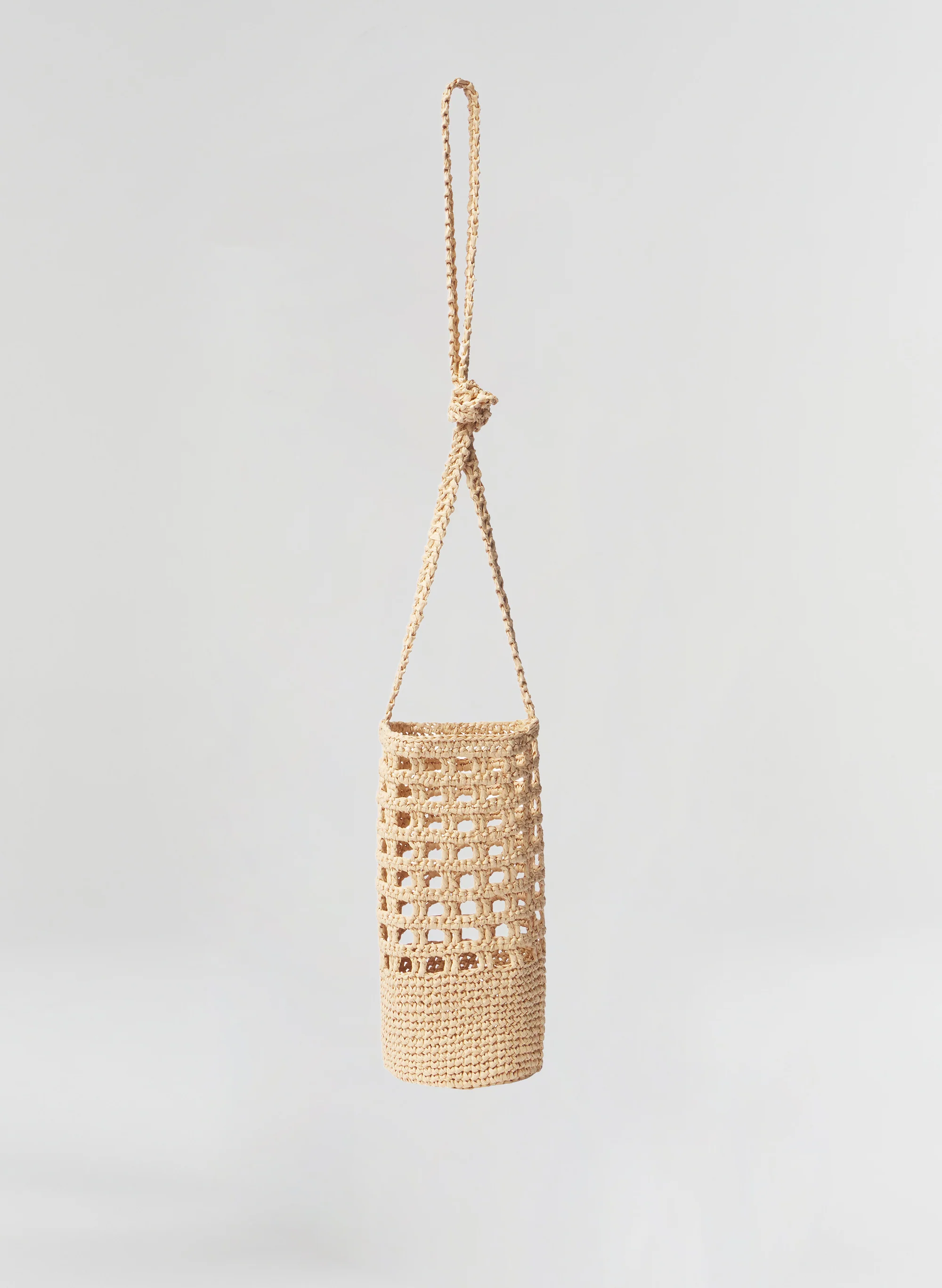 Rita Raffia Bottle Bag