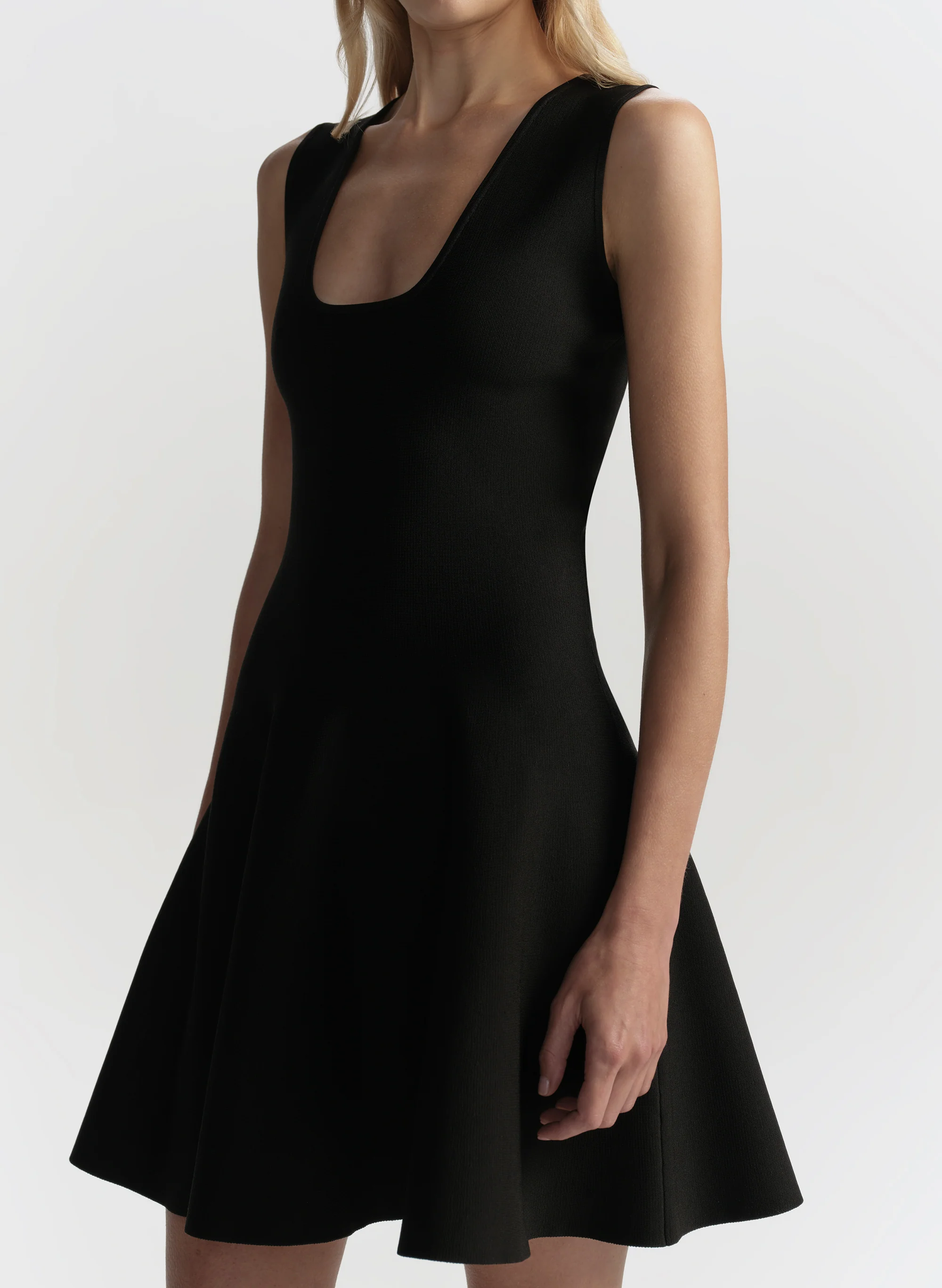 Sera Compact Knit Mini Dress - Image 2