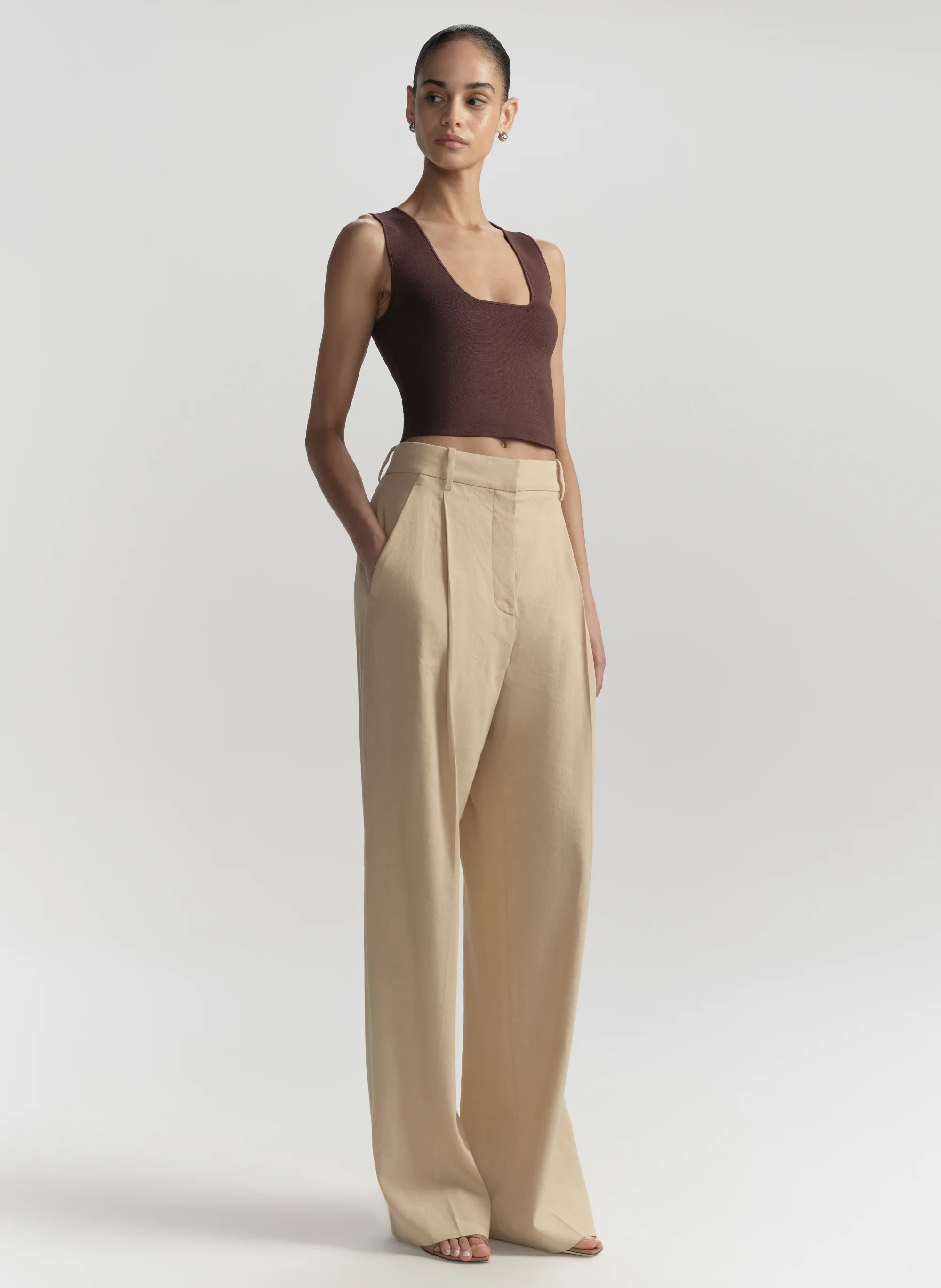 Sera Compact Knit Top - Image 3
