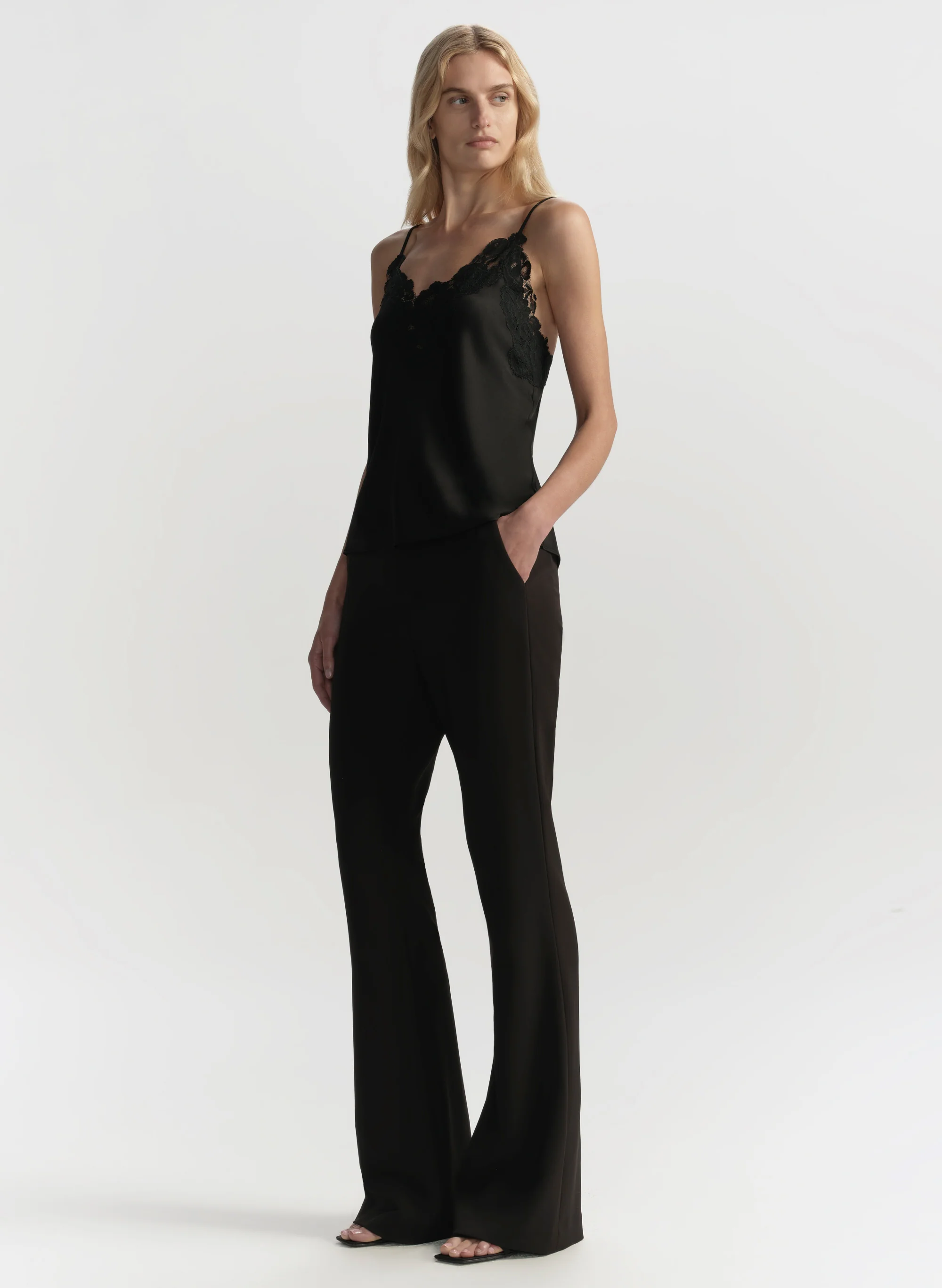 Sophie Stretch Crepe Pant - Image 4