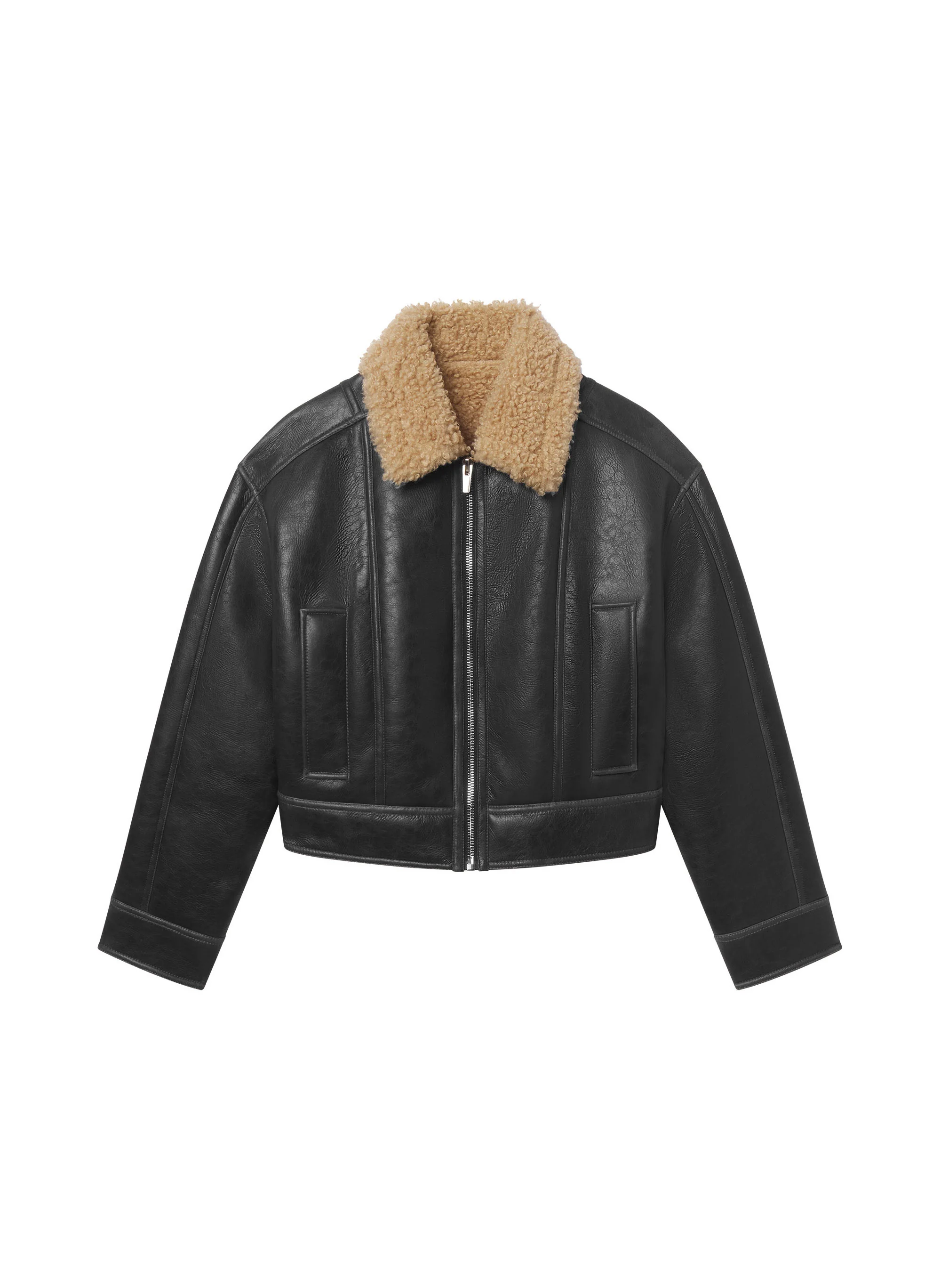 Stevie Faux Shearling Jacket - Image 7