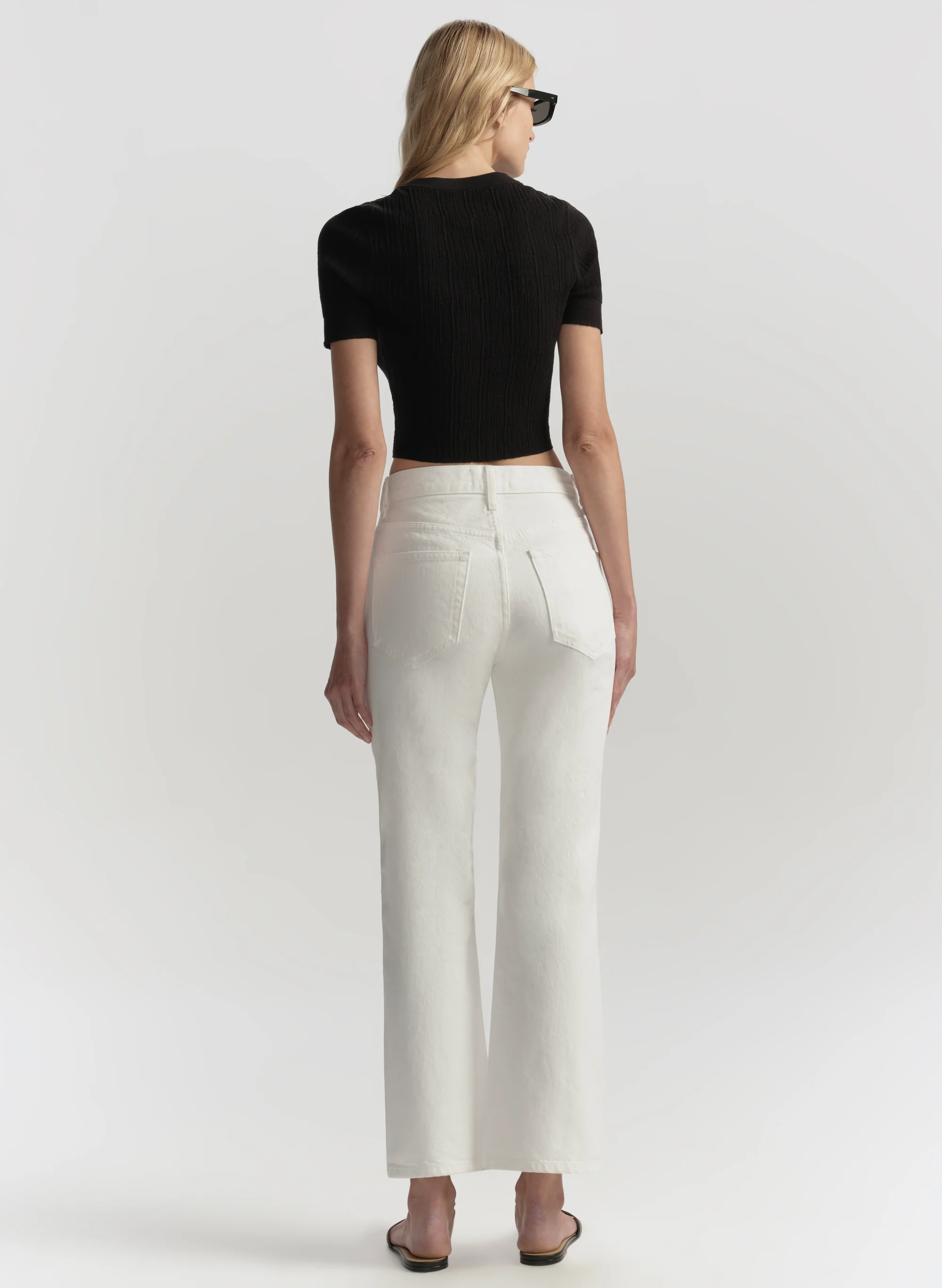 The 009 Cropped Flare Jean - Image 5