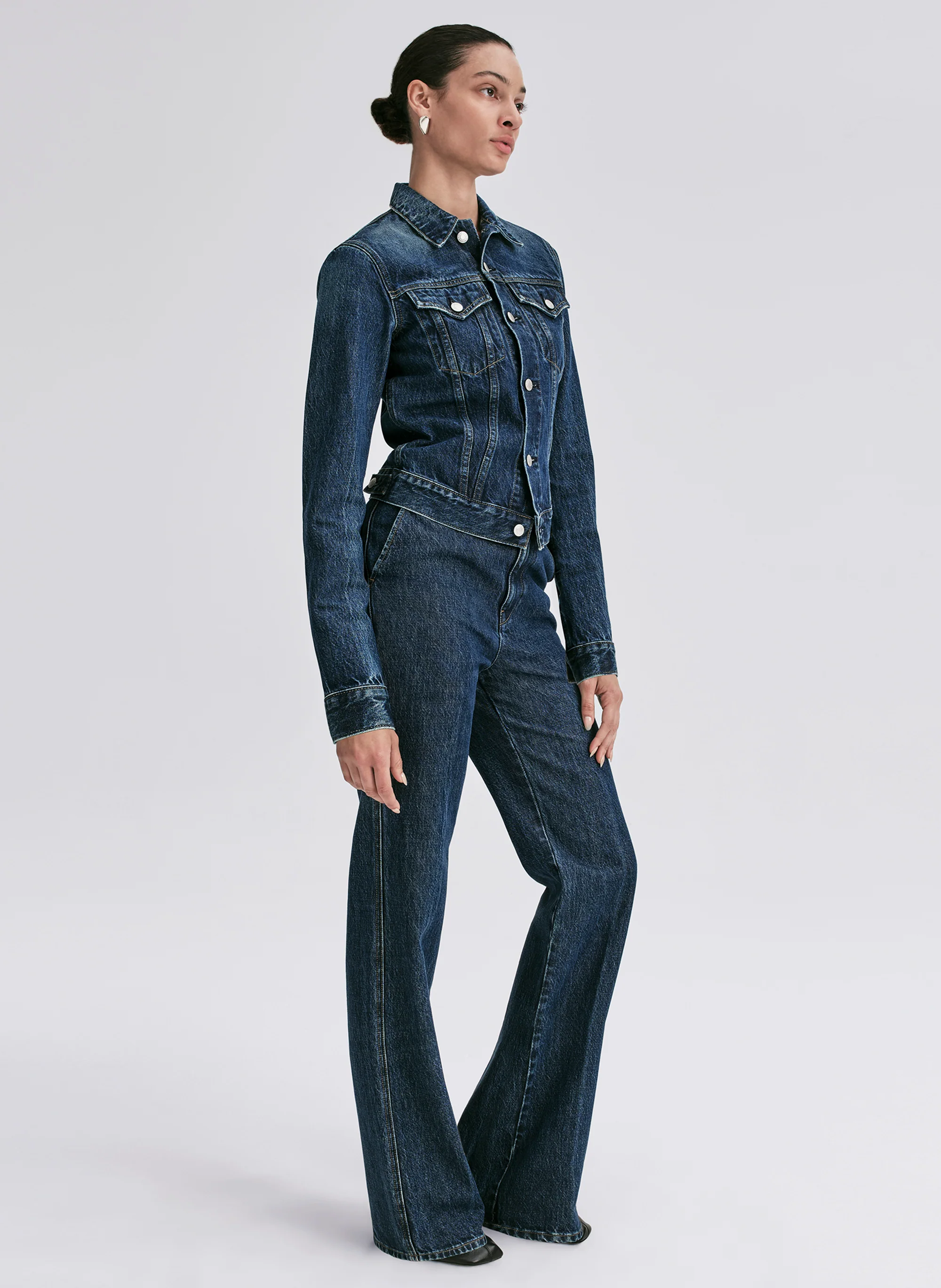 The 968 Shrunken Denim Jacket - Image 3