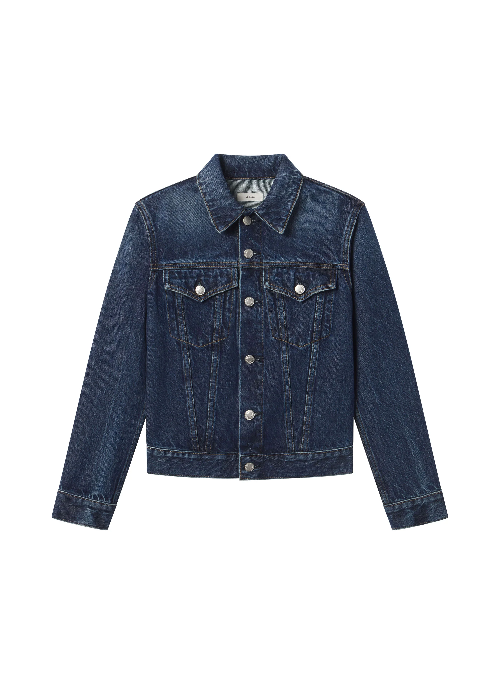 The 968 Shrunken Denim Jacket - Image 6
