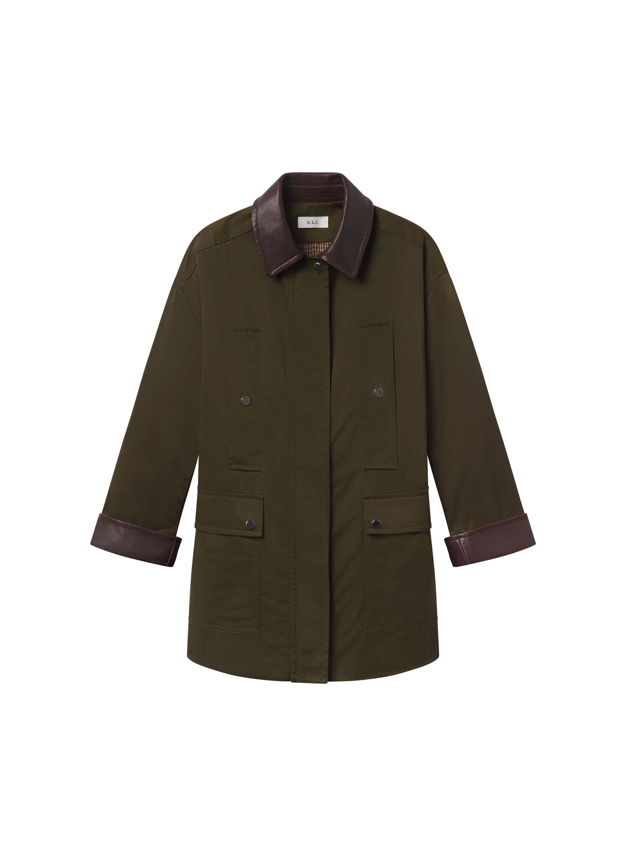 Theo Oil Cloth Jacket - Image 6