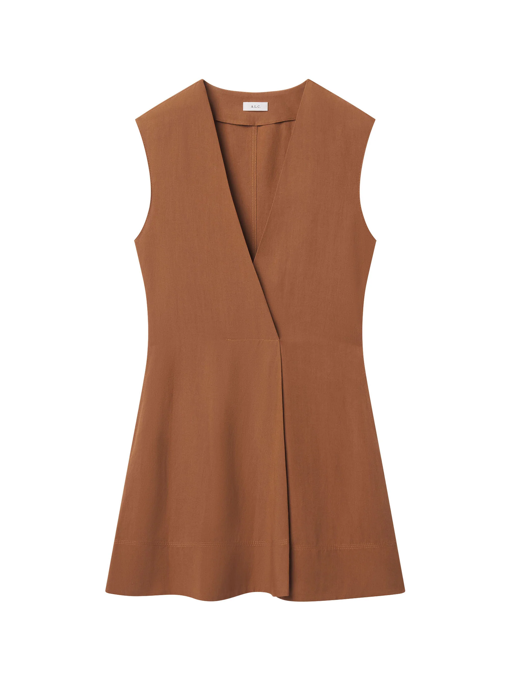 Wade Relaxed Linen Mini Dress - Image 6