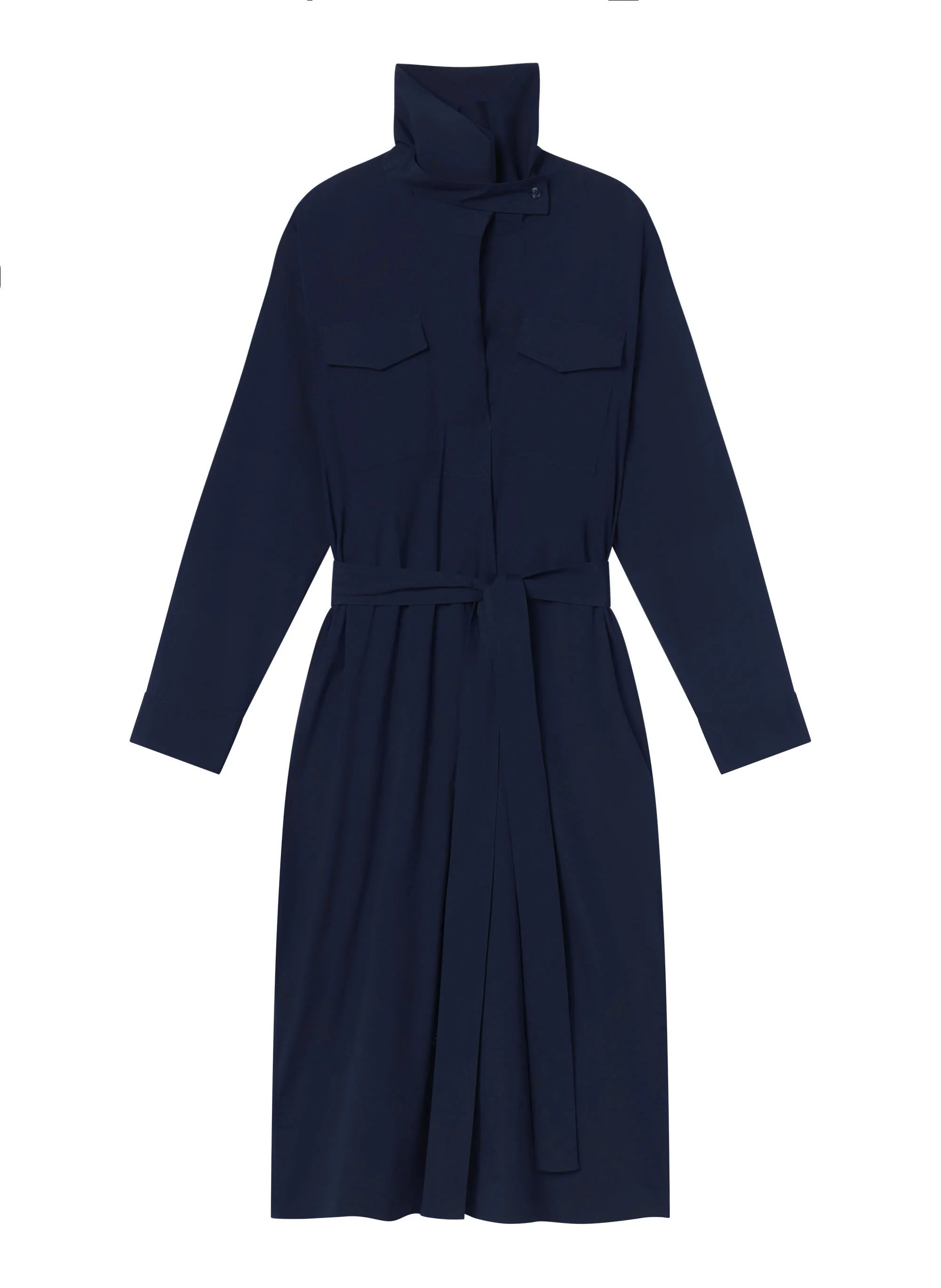 Wells Stretch Cotton Midi Dress - Image 6