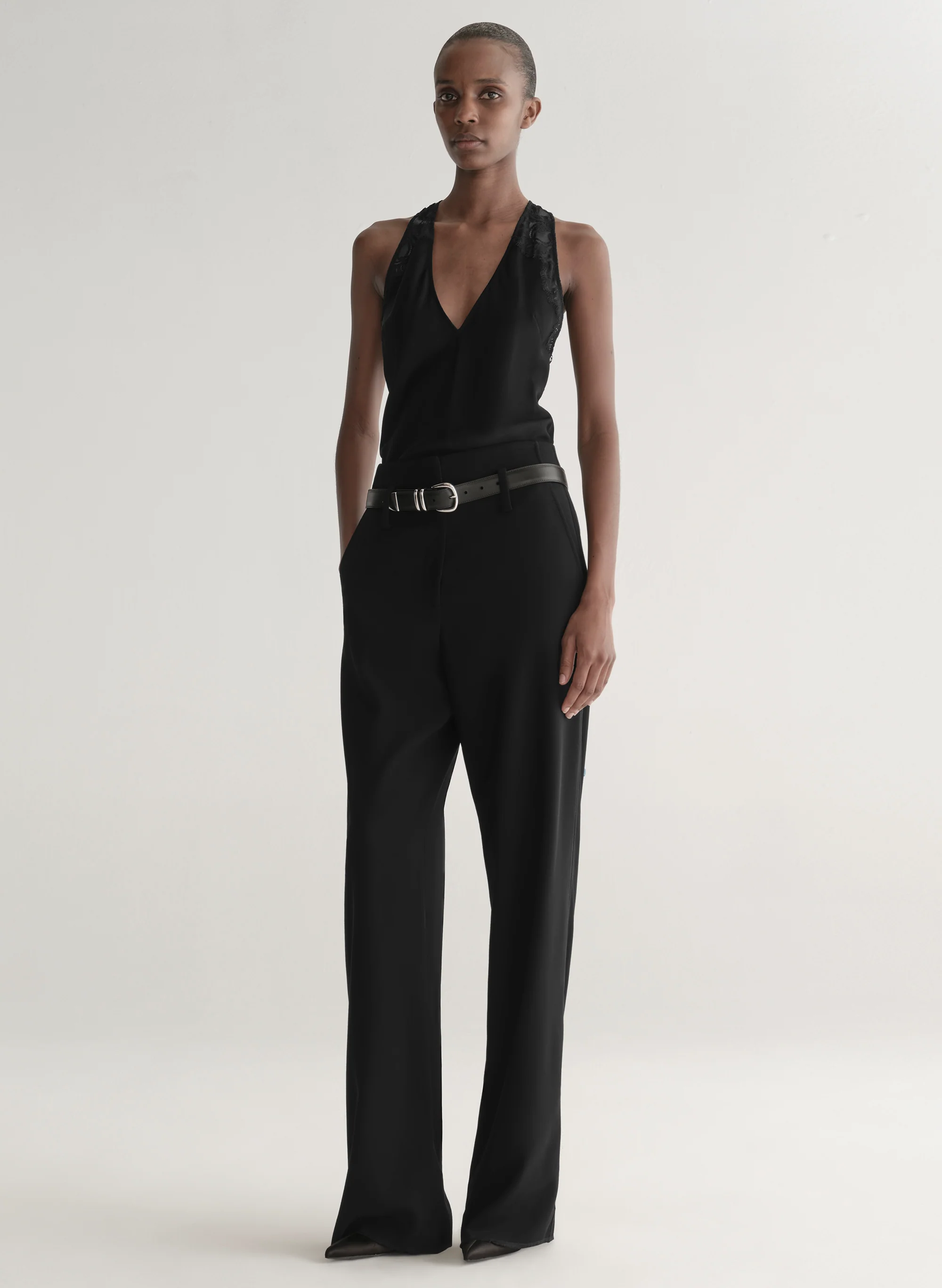 Wes Satin and Lace Top - Image 5