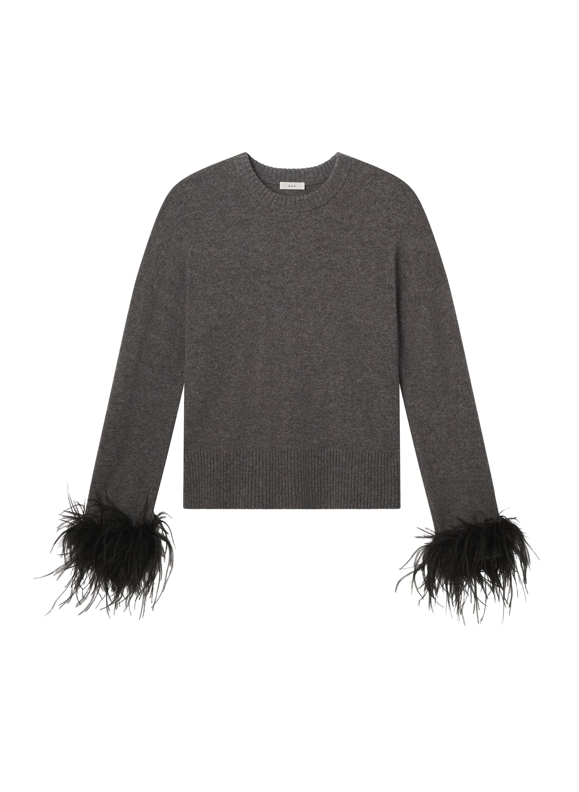 Wilda Feather Trimmed Sweater - Image 6