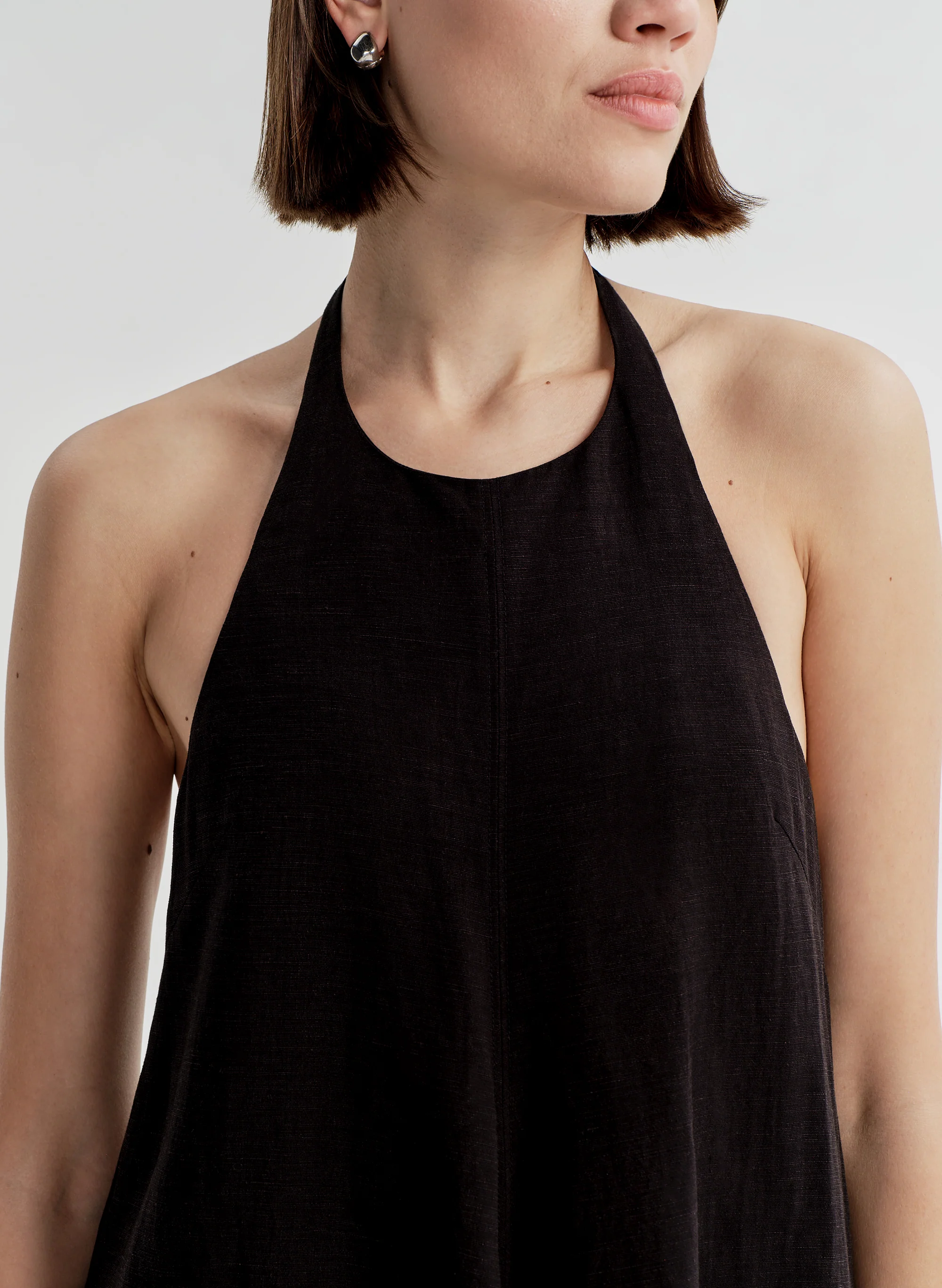 Winona Linen Mini Dress - Image 3