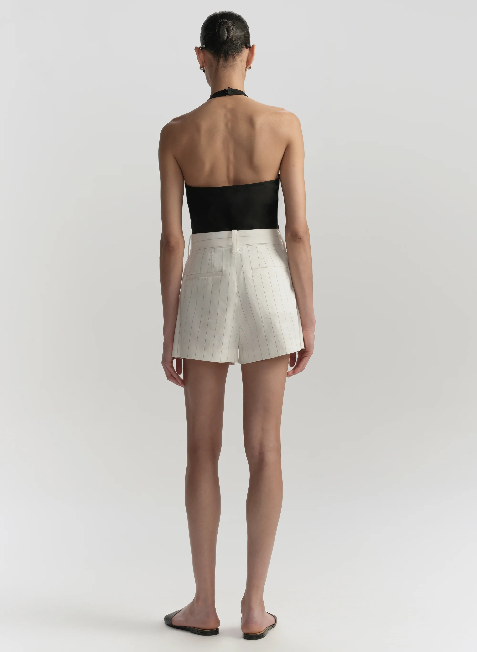 Winston Linen Pinstripe Short - Image 5